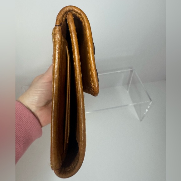 Dooney & Bourke Florentine Pebbled Leather Flap Continental Wallet - Picture 7 of 16